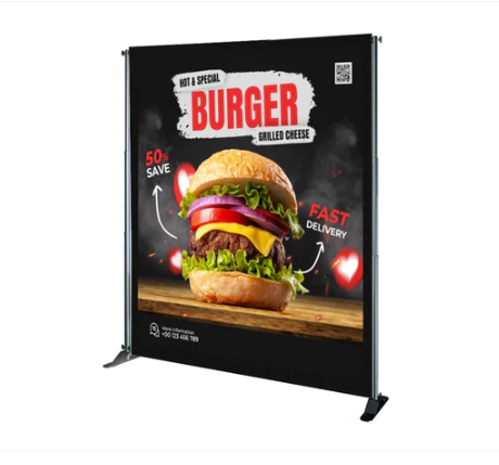 7X8 Backdrop Banner Stand Kit C/R